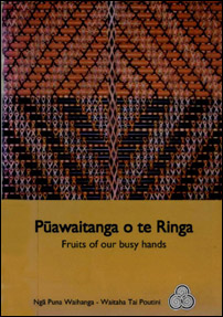 photo of Maori weaving book