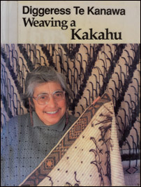 photo of Maori cloak weaving book