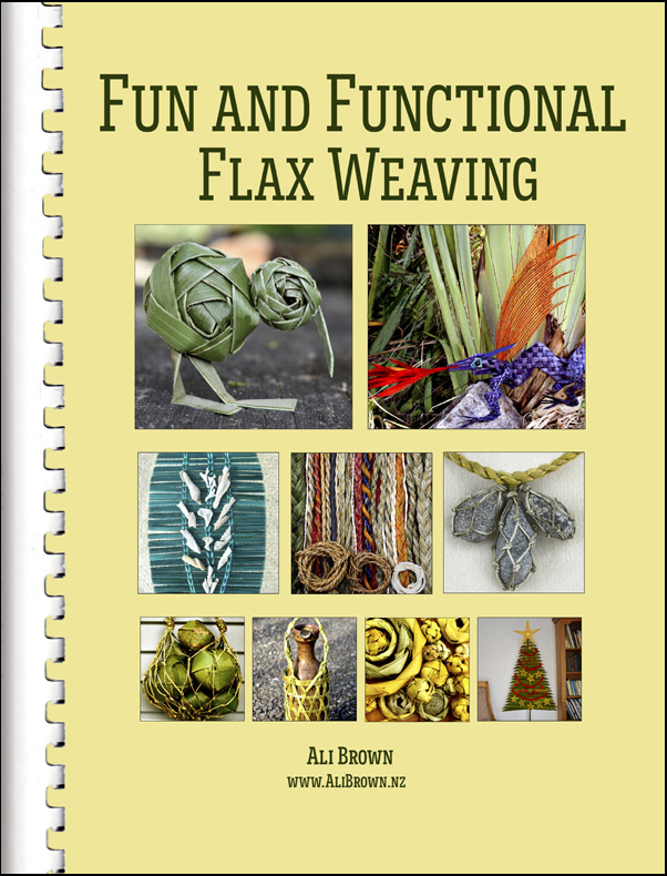 photo of fun and functional flax weaving book