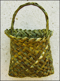 photo of green basket