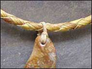 photo of a four-plait necklace