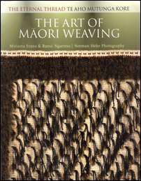 photo of Maori weaving book