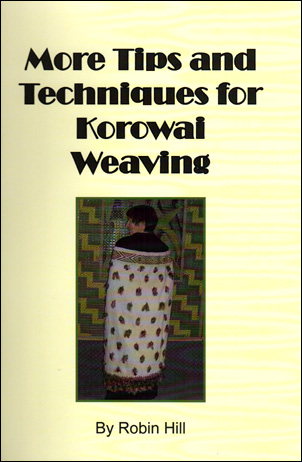 photo of Maori weaving book