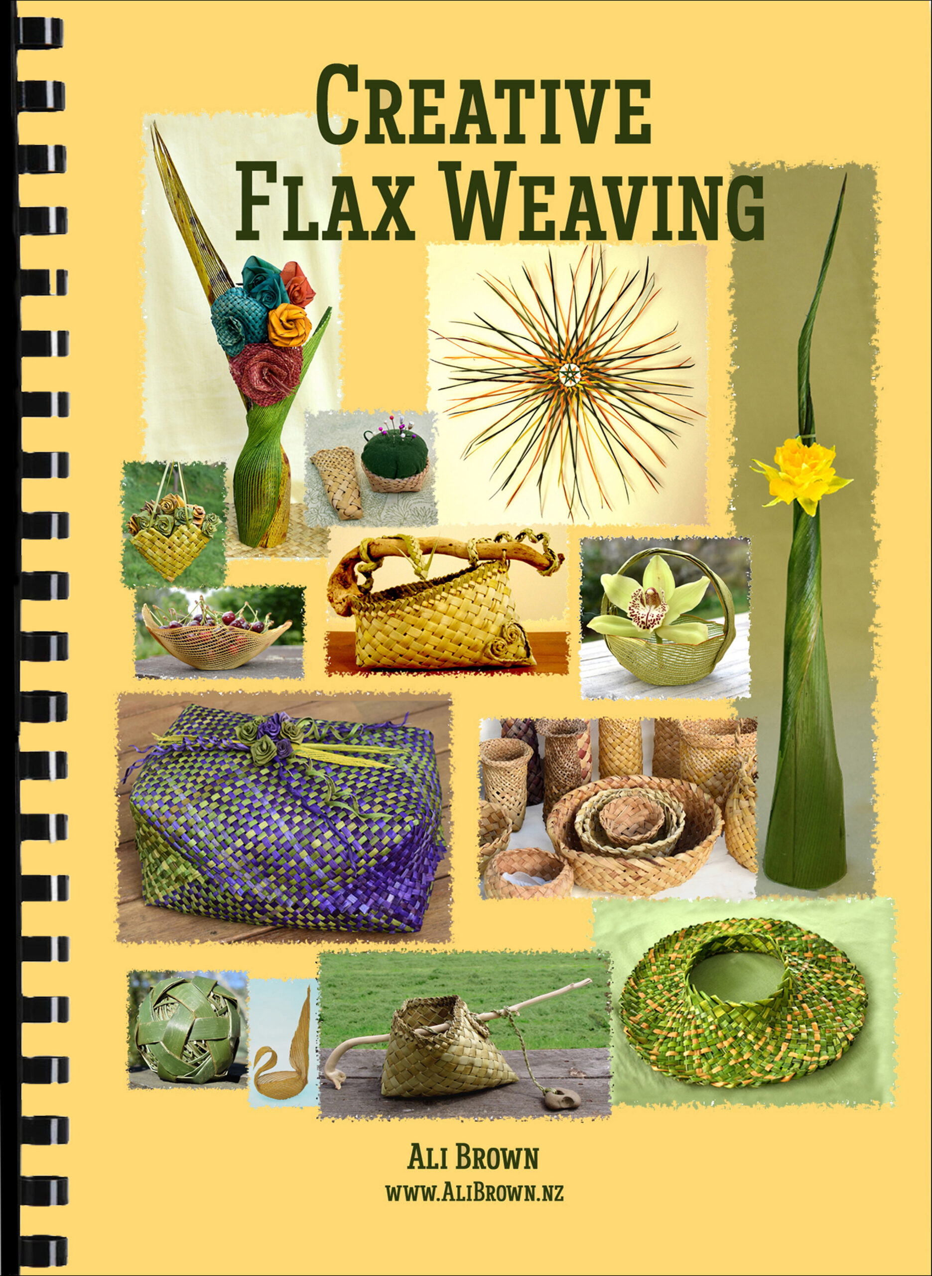 photo of creative flax weaving book