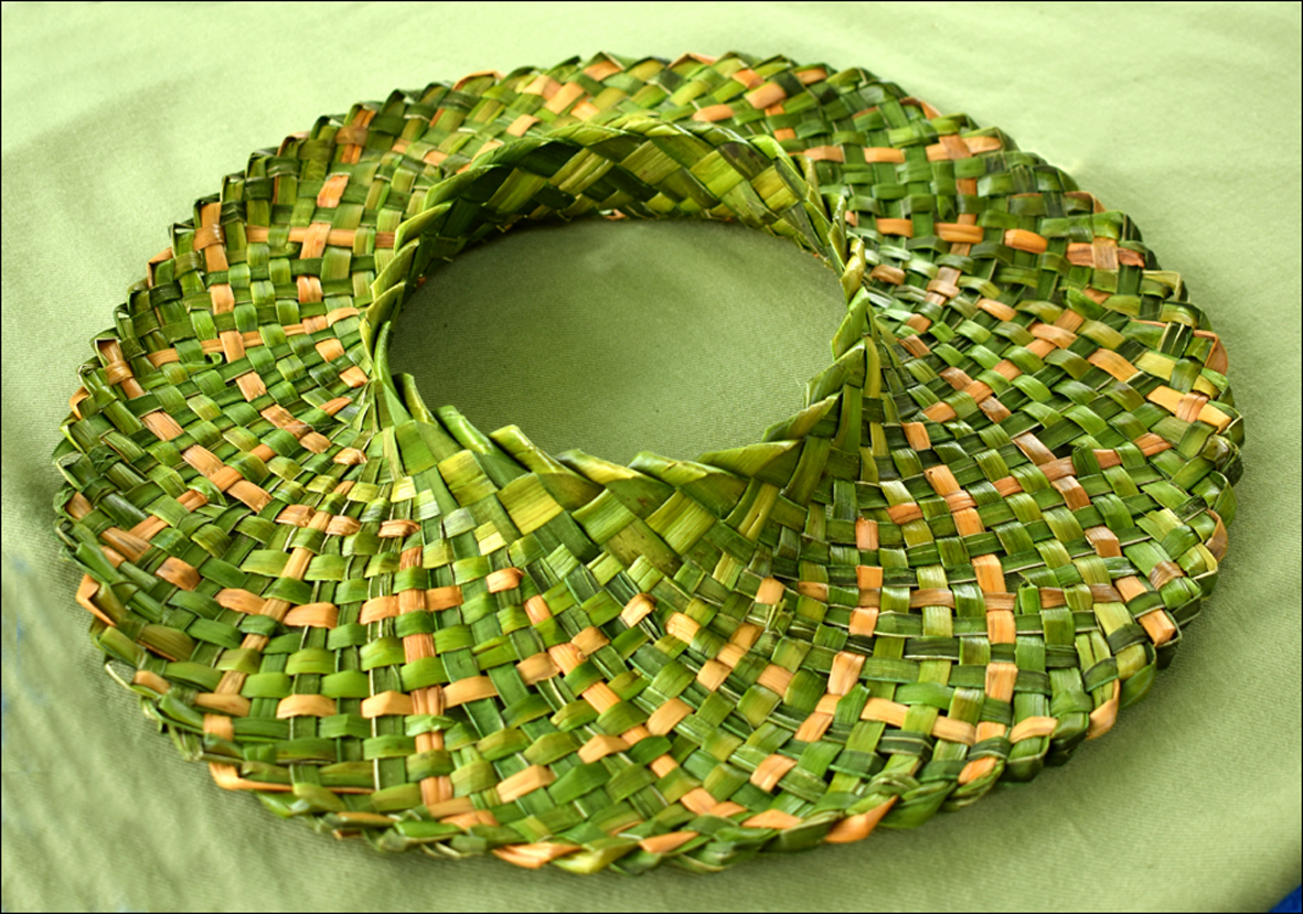 photo of woven hat