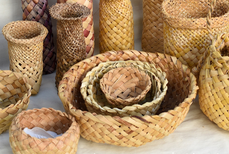 photo of woven bowls