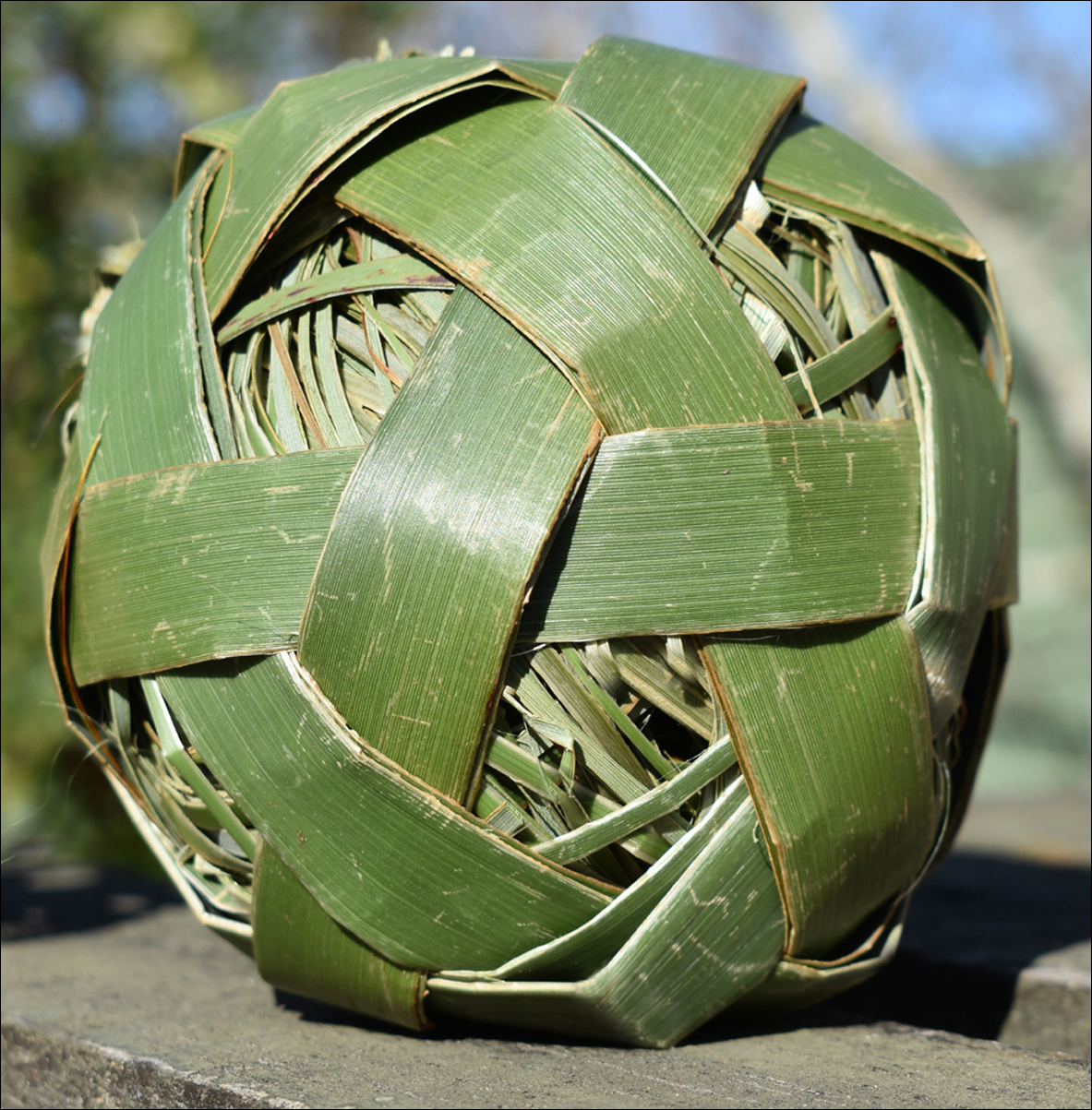 photo of woven ball