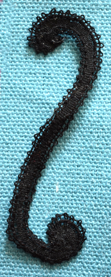black honiton lace