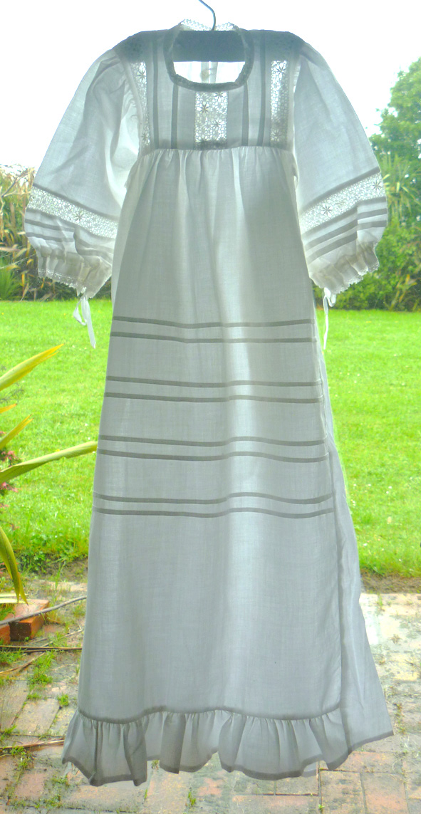 image of baby gown