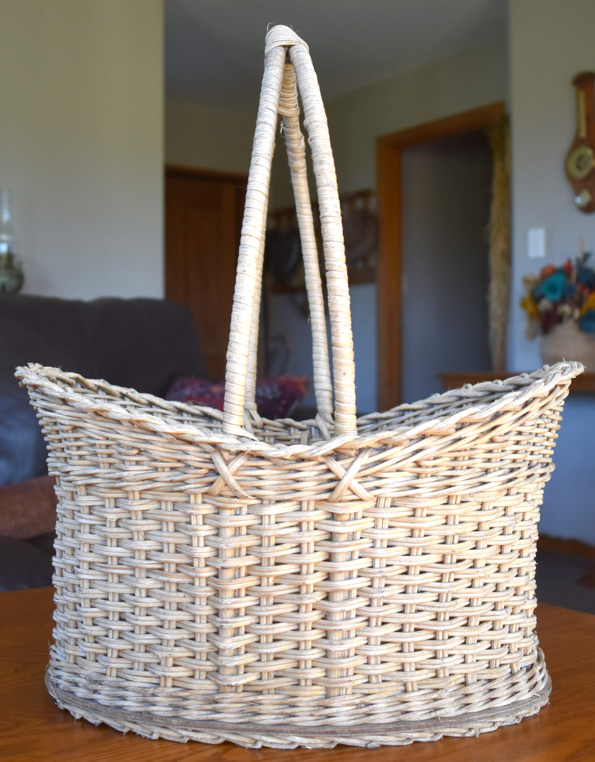 image of cane basket