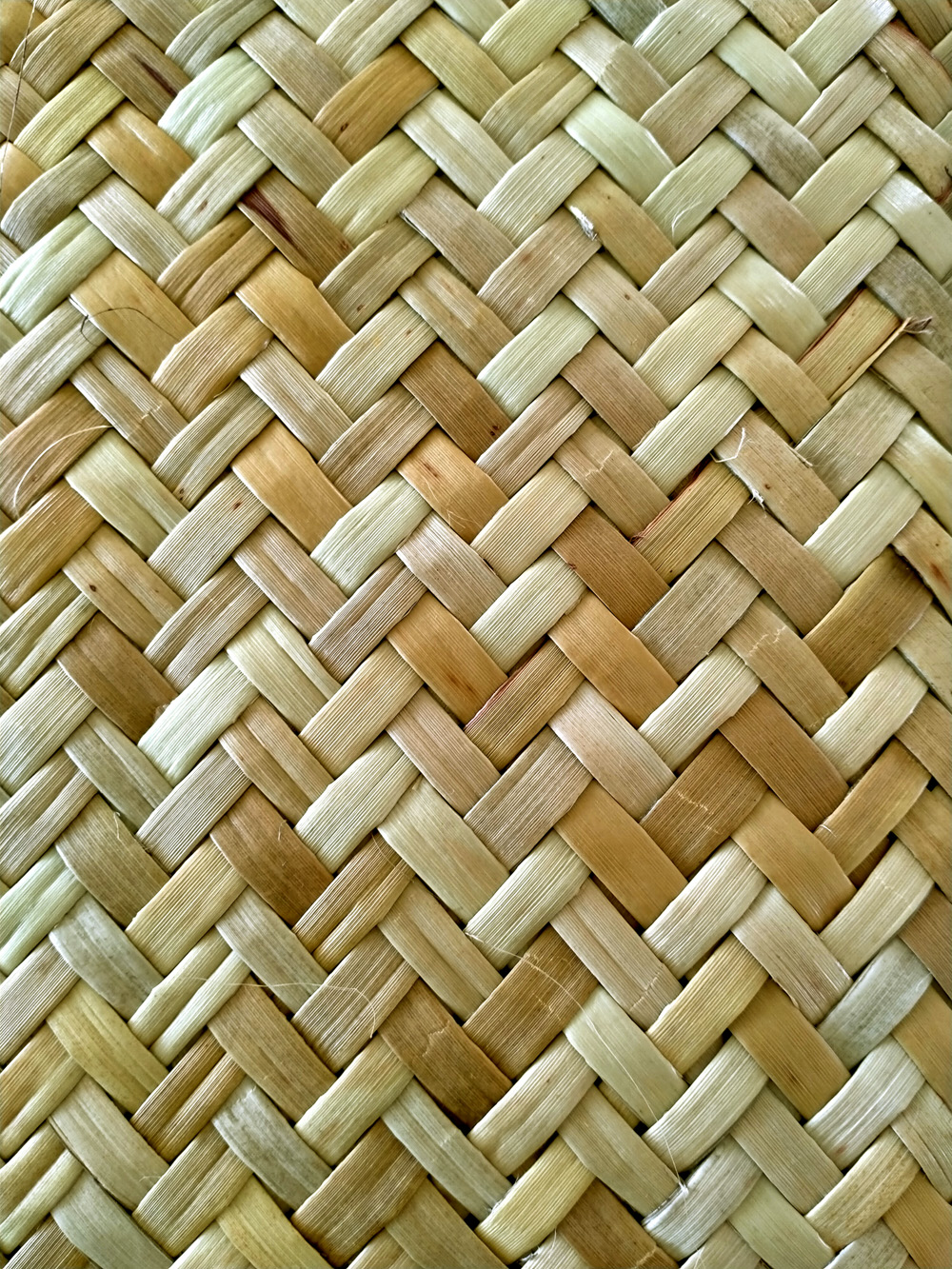 image of woven flax