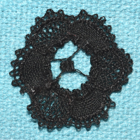 black honiton lace